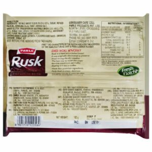 Parle Real Elaichi Premium Rusk 182 g (Pack)