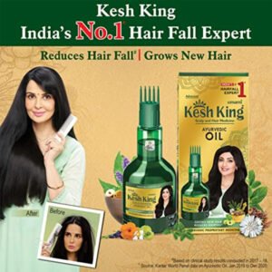 Kesh King Ayurvedic Anti Hairfall Hair Oil For All Hair Type,300Ml